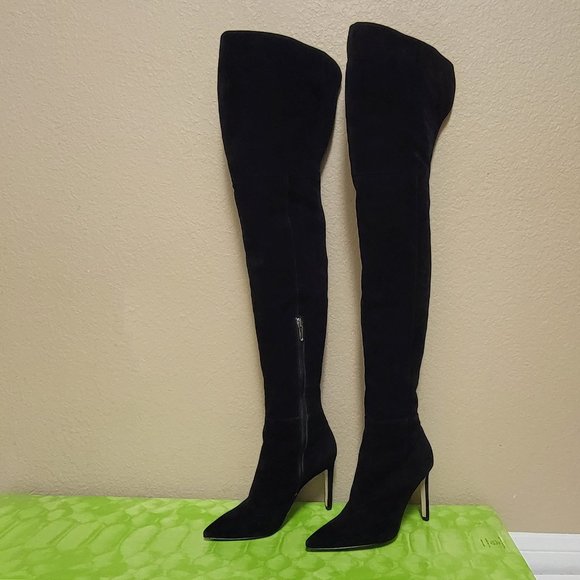 Sam Edelman Bernadette Pointed-Toe Over-the-Knee Boot - Picture 6 of 14